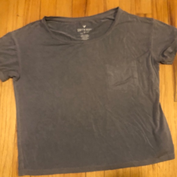 American Eagle Soft & Sexy Gray T-shirt - Picture 1 of 4